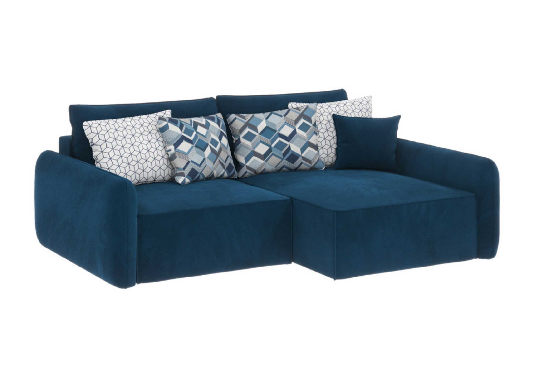 Granatowy narożnik modułowy